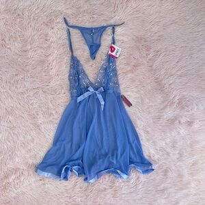 Spree lingerie blue 2pc Set